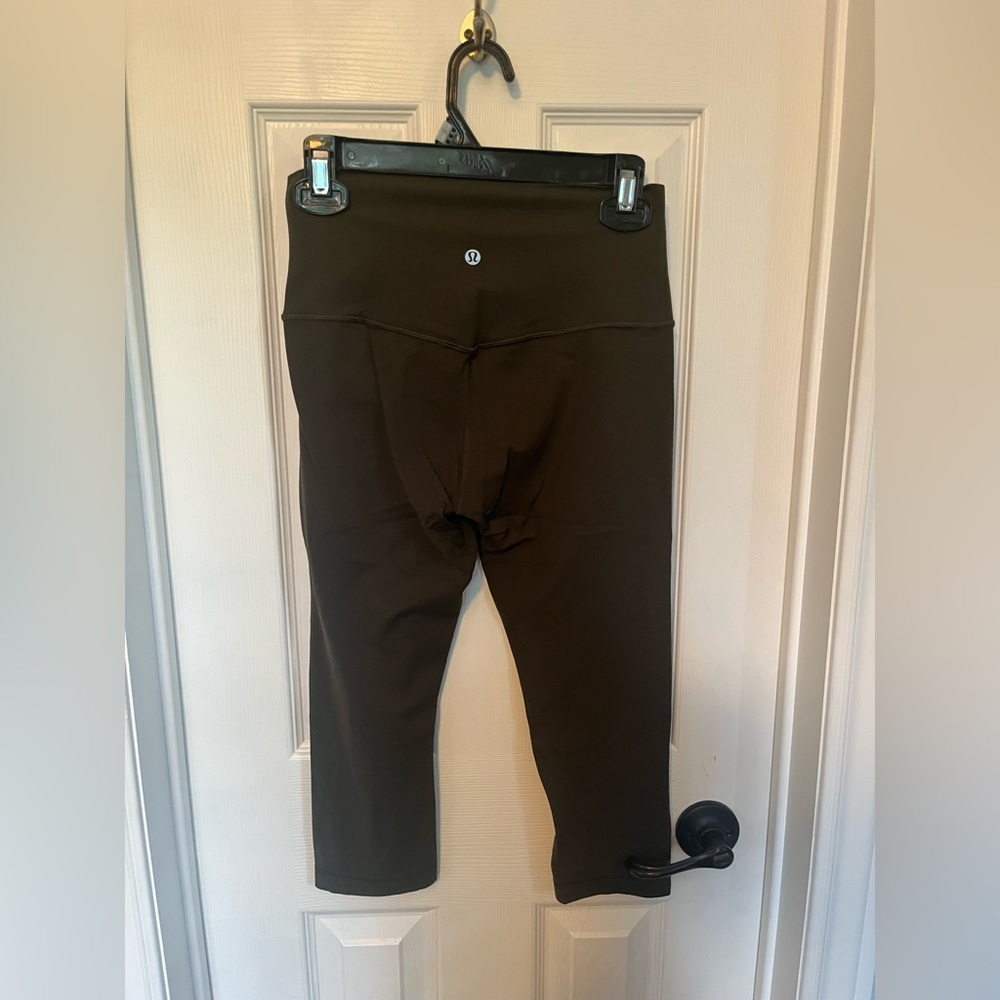 Lululemon Olive Align Crops